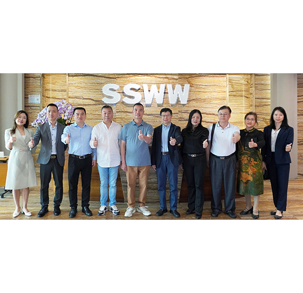 广东省建筑材料行业协会莅临博亿堂官网卫浴参观交流